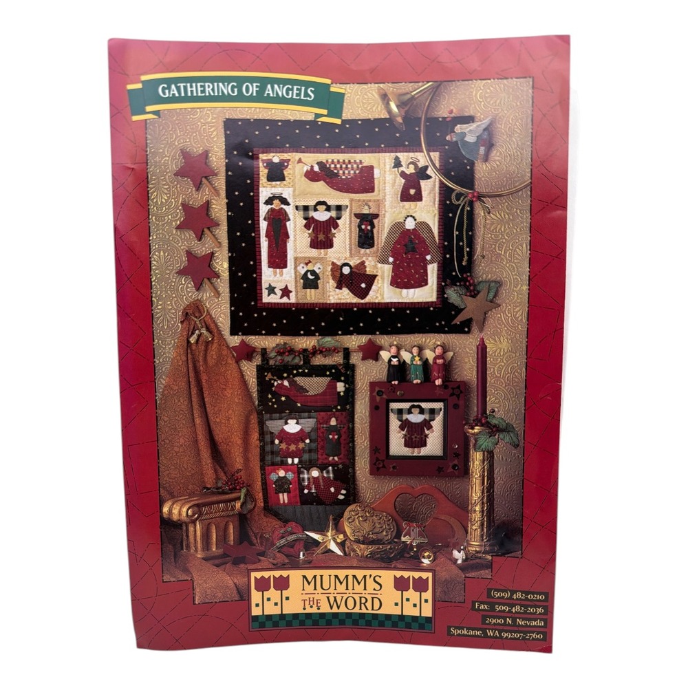 DEBBIE MUMM - MUMM'S THE WORD - Quilt Pattern - GATHERING OF ANGELS 3 Projects